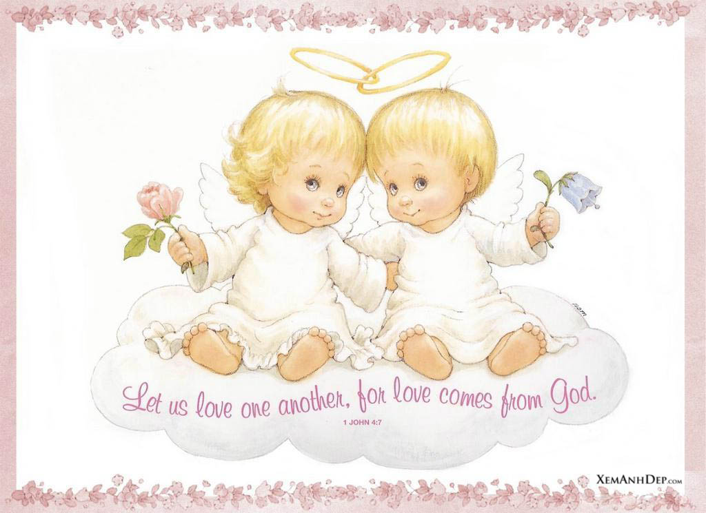 Cute little angels picturesPhoto stock
